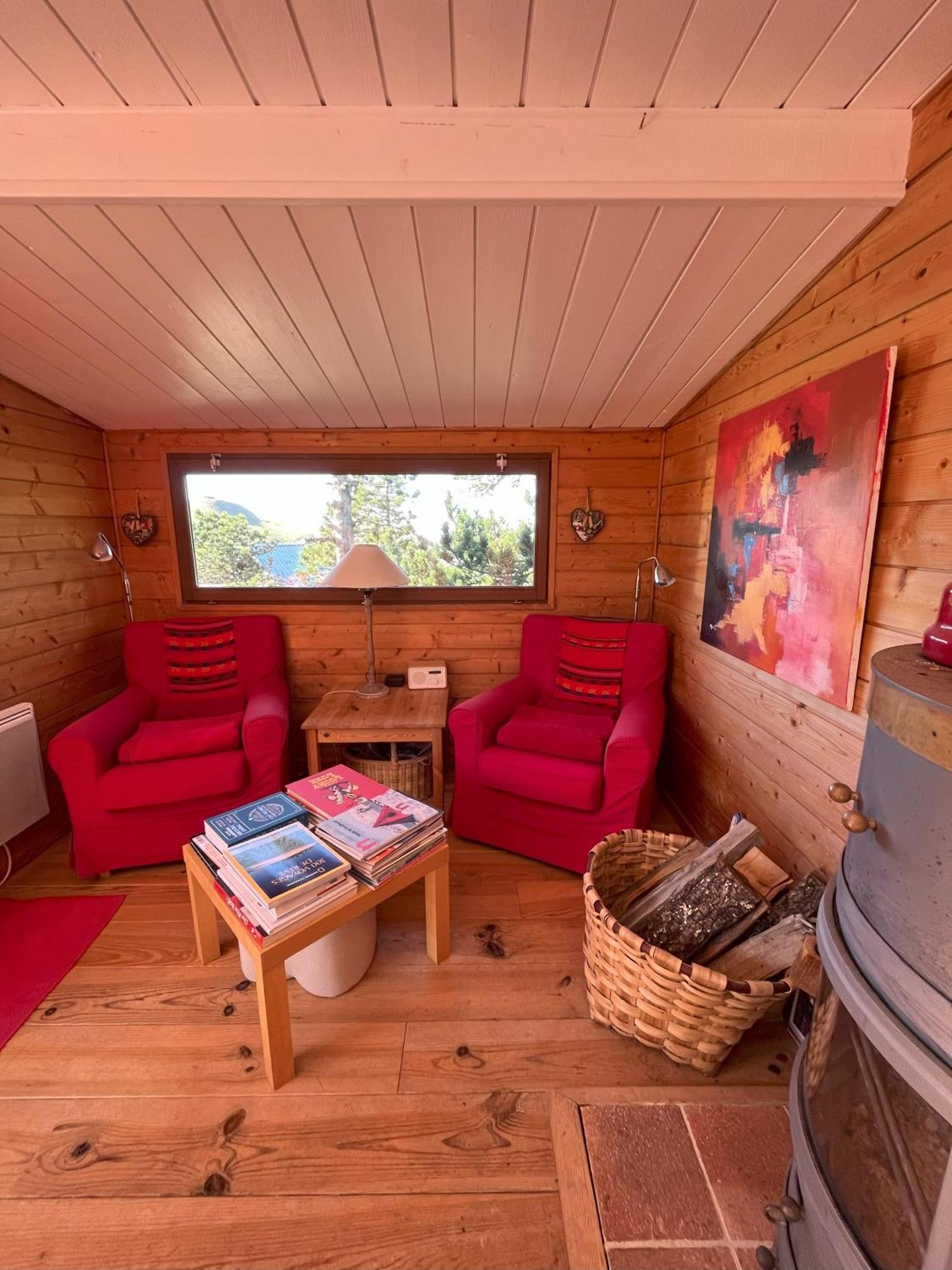 Chalet Des Myrtilles - Chalet Cosy Avec Vue Arette Dış mekan fotoğraf