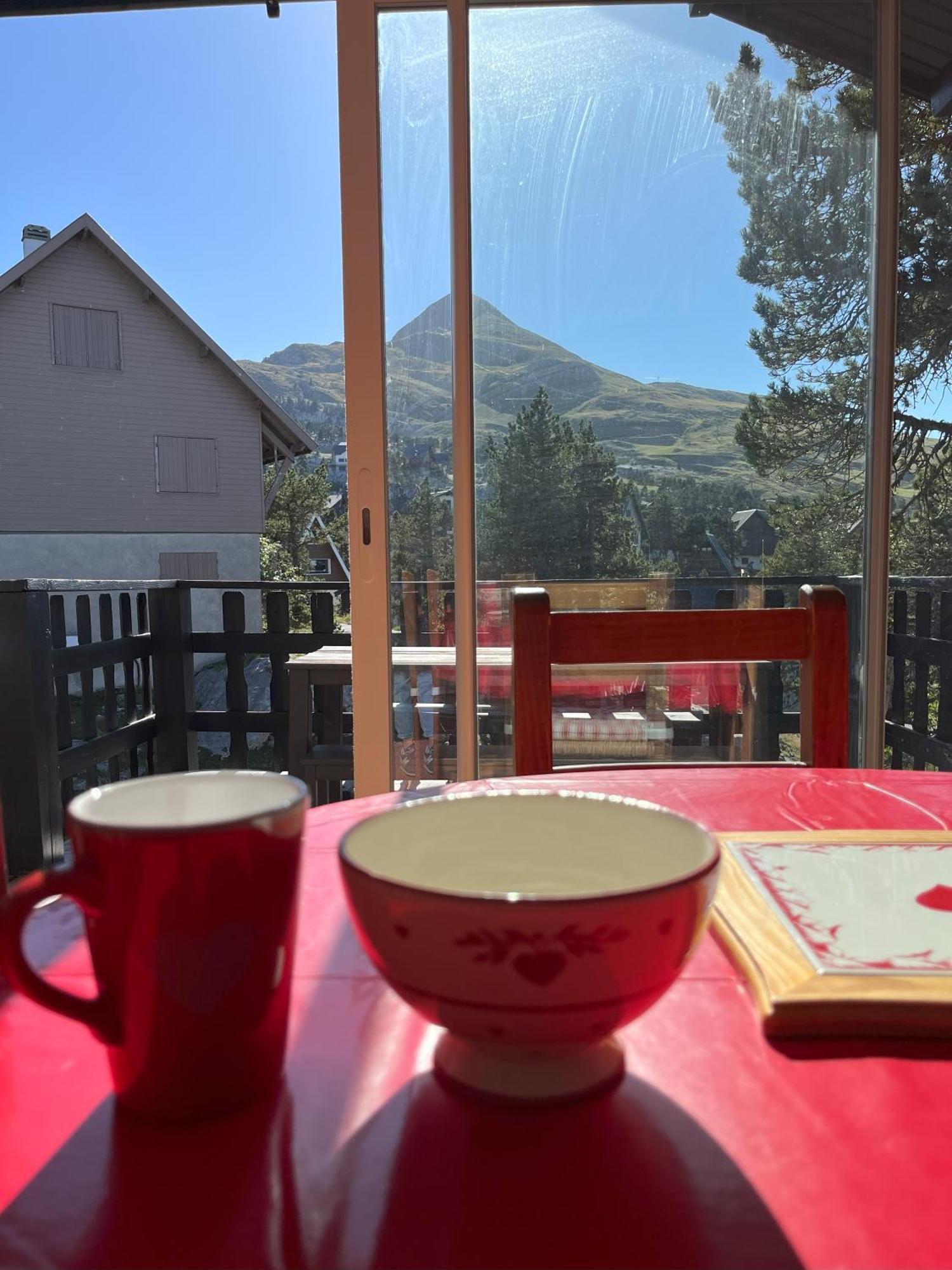 Chalet Des Myrtilles - Chalet Cosy Avec Vue Arette Dış mekan fotoğraf