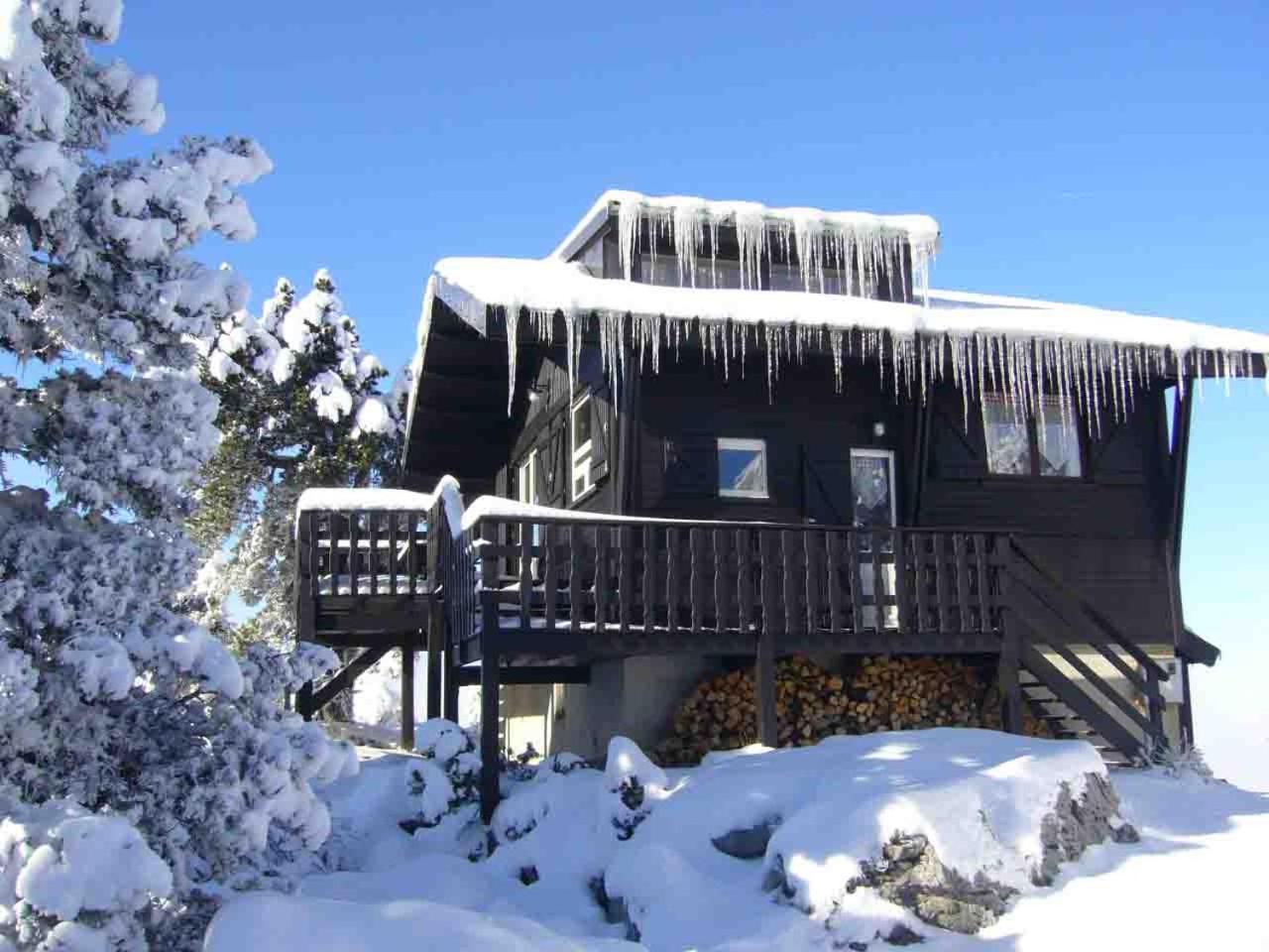 Chalet Des Myrtilles - Chalet Cosy Avec Vue Arette Dış mekan fotoğraf
